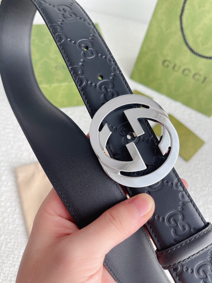 Streetwear  Belt Gucci Signature