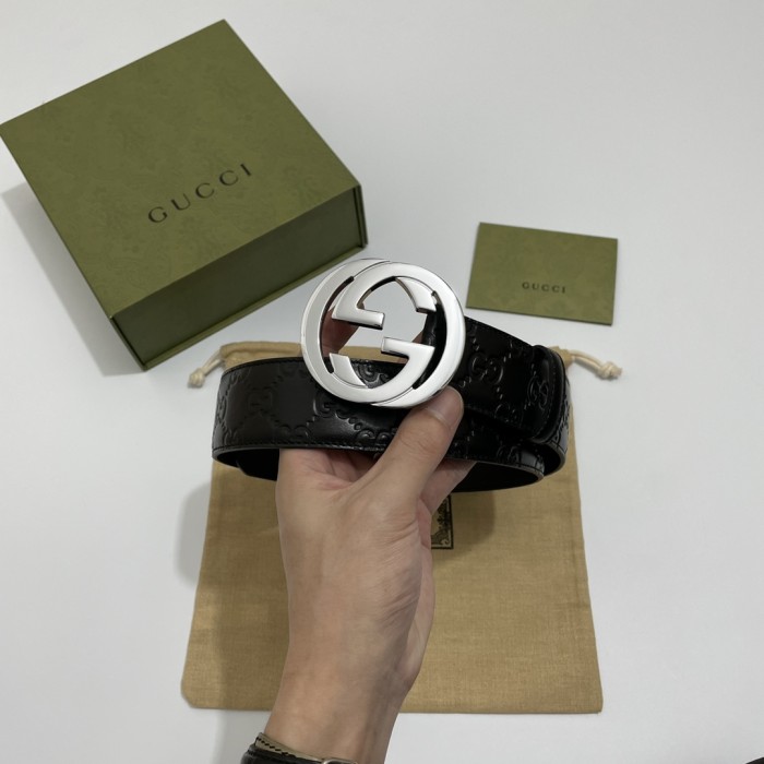 Streetwear  Belt Gucci Signature