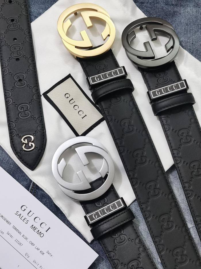  Streetwear  Belt Gucci Signature