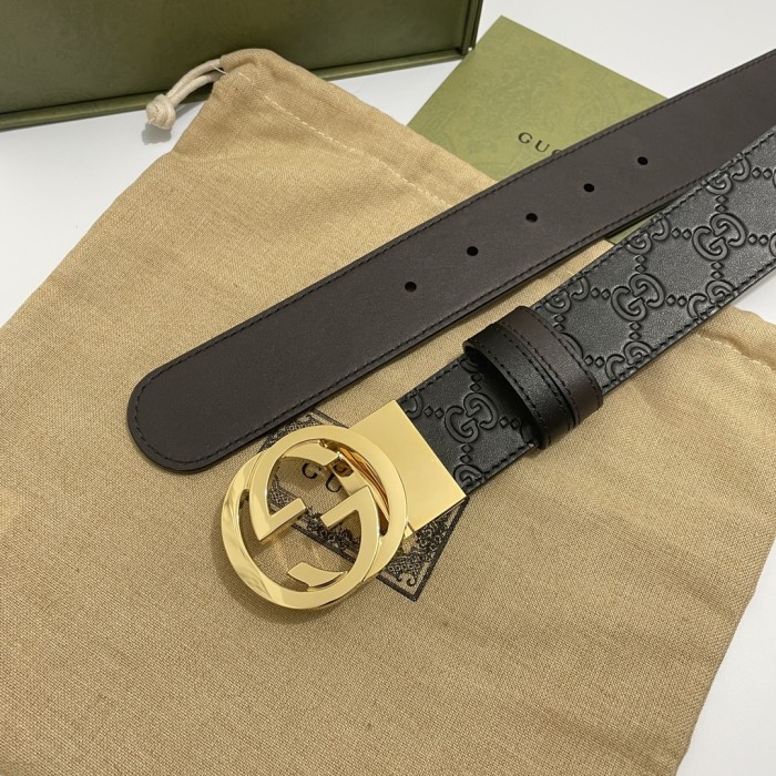 Streetwear  Belt Gucci Signature