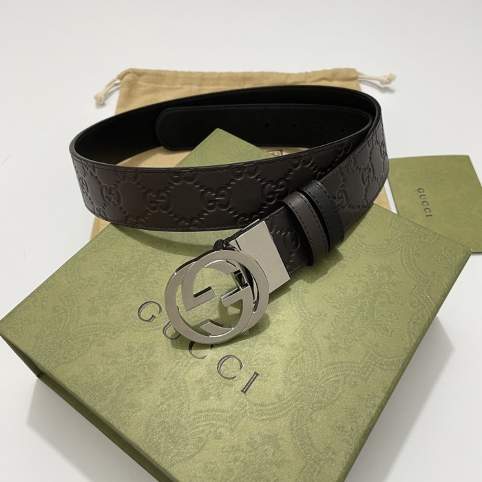 Streetwear  Belt Gucci Signature