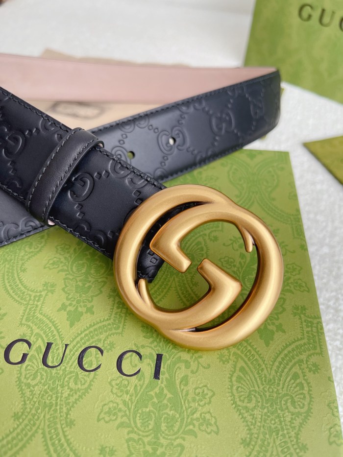 Streetwear  Belt Gucci Signature