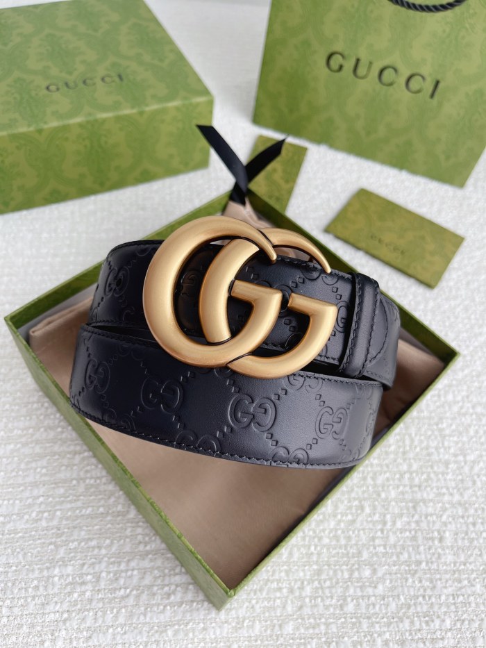 Streetwear  Belt Gucci Signature