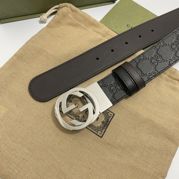 Streetwear  Belt Gucci Signature