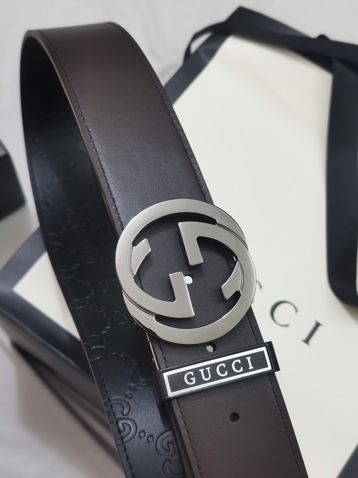 Streetwear  Belt Gucci Signature