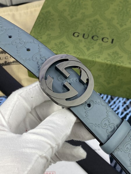 Streetwear  Belt Gucci Signature