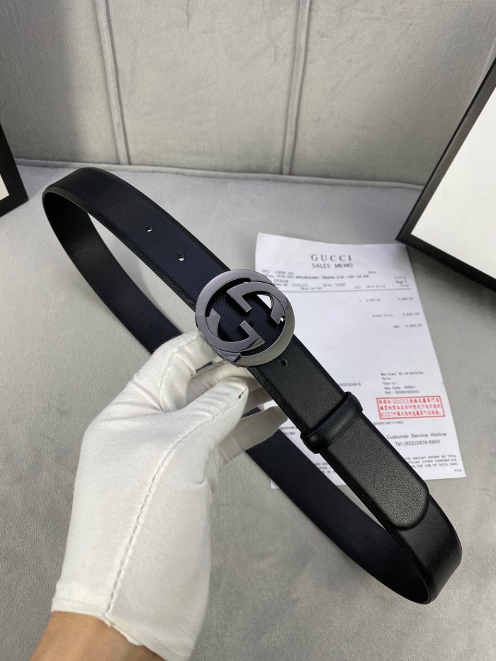   Streetwear  Belt Gucci 160430