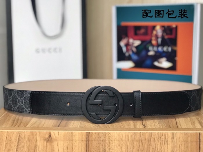 Streetwear  Belt Gucci 160355 size:3.8 cm