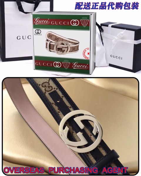 Streetwear  Belt Gucci 160309