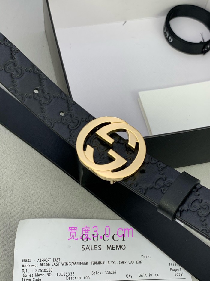 Streetwear  Belt Gucci 160439