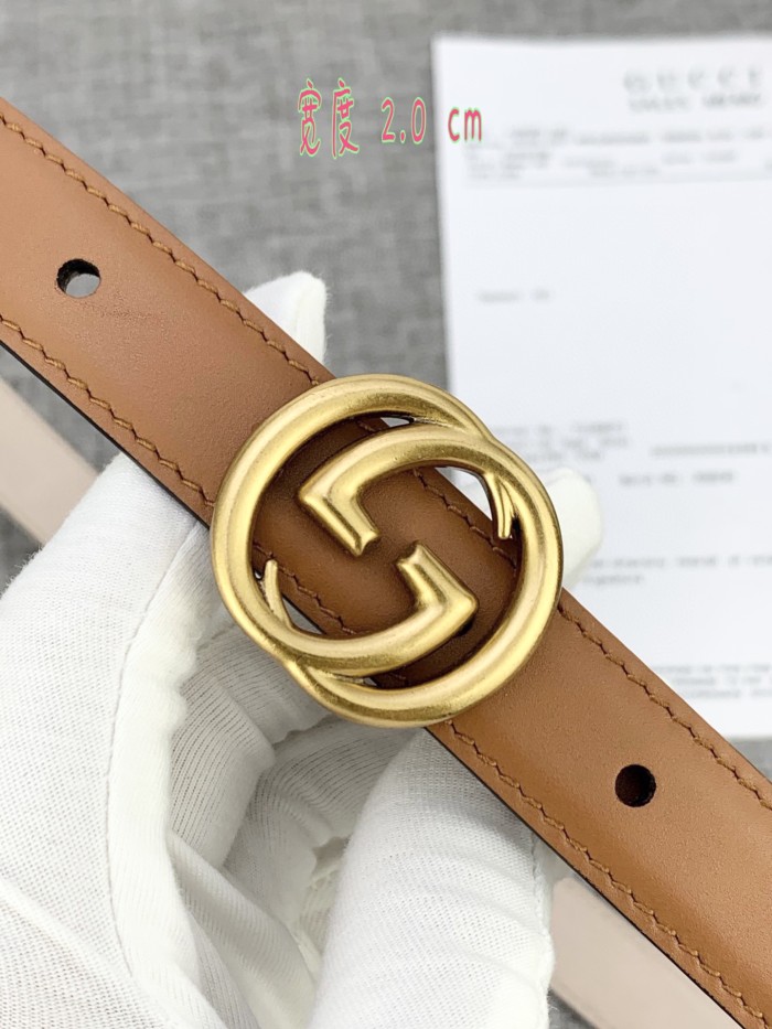 Streetwear  Belt Gucci 160487