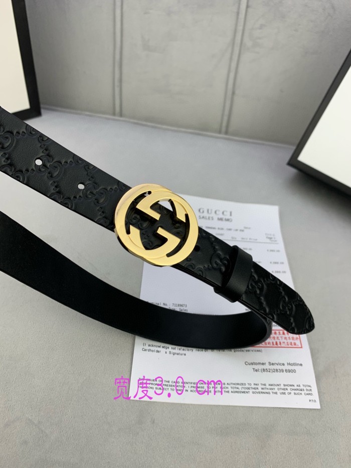 Streetwear  Belt Gucci 160439