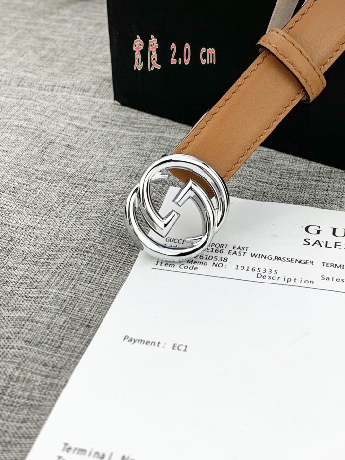 Streetwear  Belt Gucci 160485