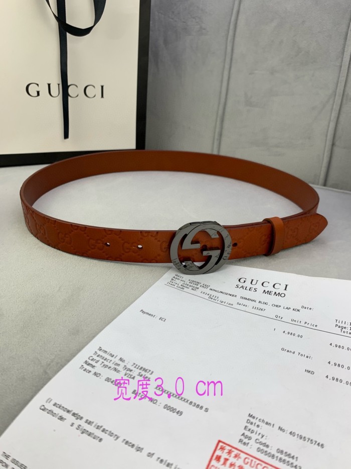 Streetwear  Belt Gucci 160438