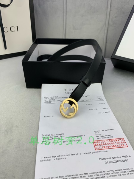 Streetwear  Belt Gucci 160292