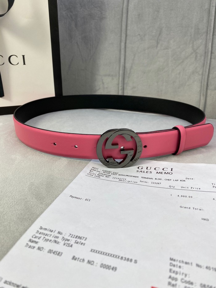  Streetwear  Belt Gucci 160431