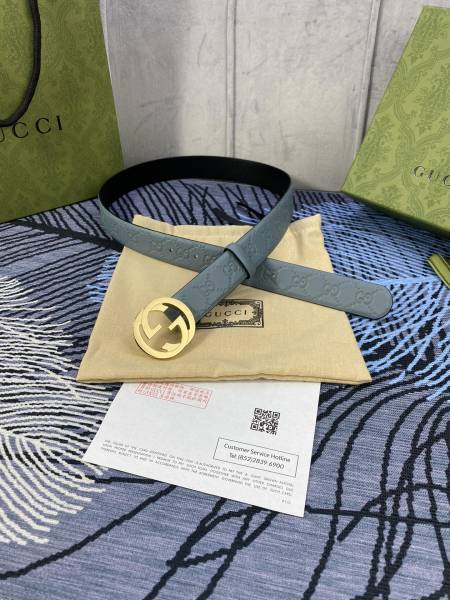 Streetwear  Belt Gucci Signature