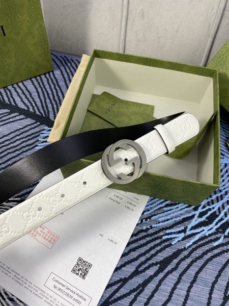 Streetwear  Belt Gucci Signature