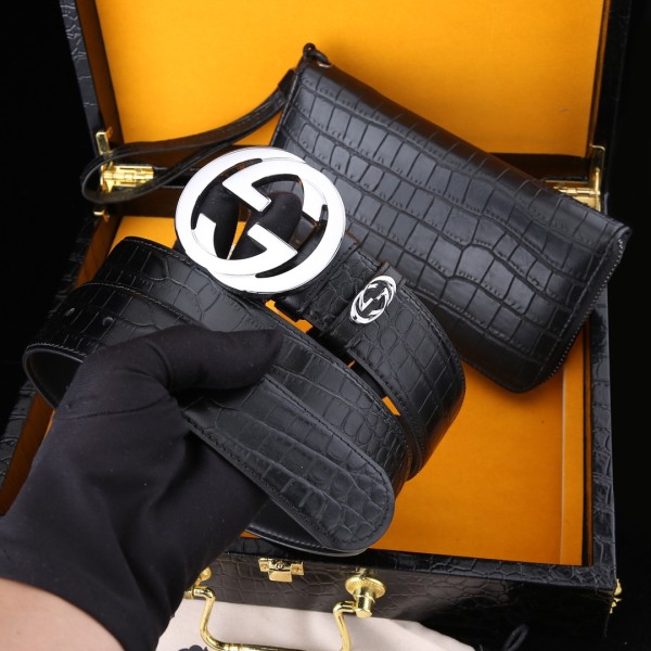 Streetwear  Belt Gucci MADE IN ITALY