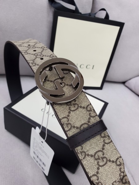 Streetwear  Belt Gucci interlocking 