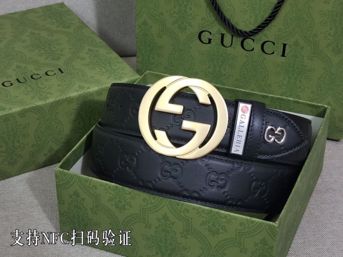 Streetwear  Belt Gucci Signature