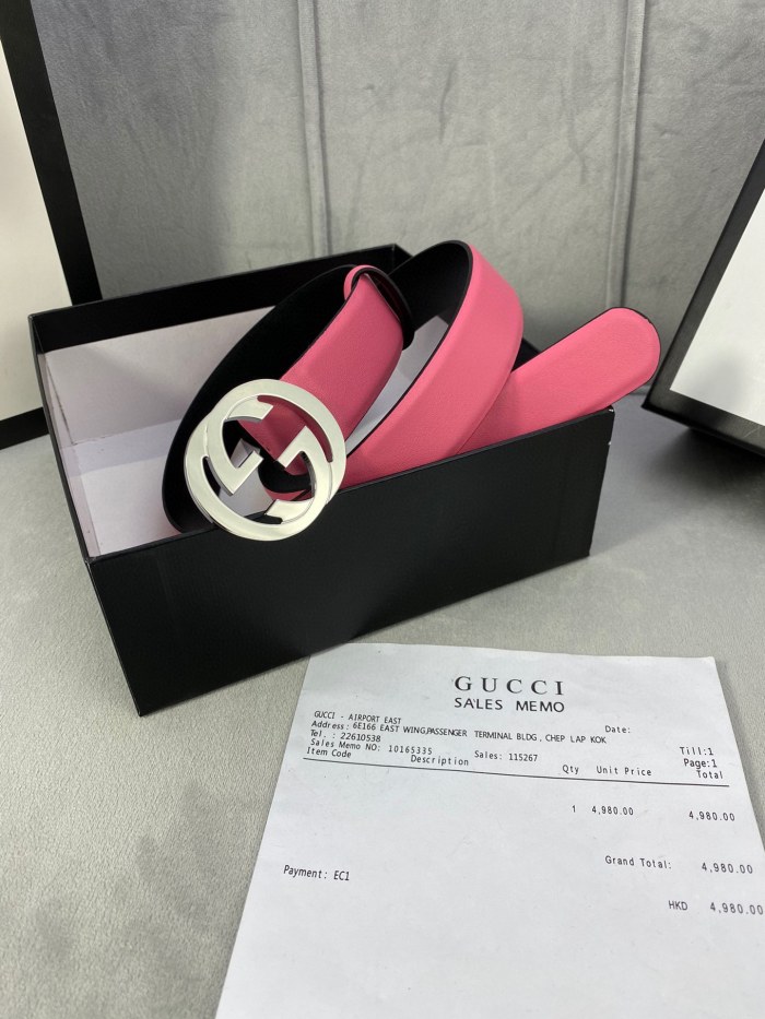  Streetwear  Belt Gucci 160431