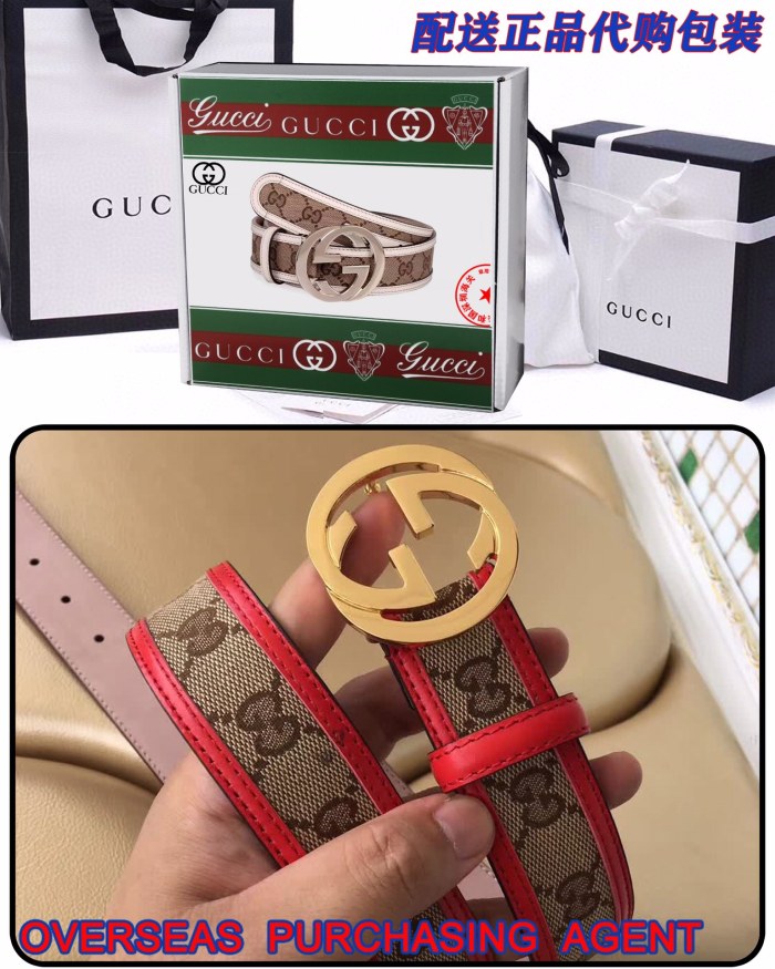 Streetwear  Belt Gucci 160311