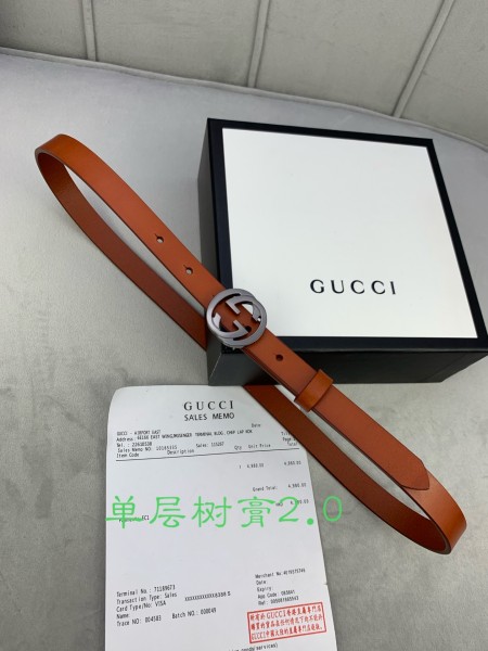 Streetwear  Belt Gucci 160296
