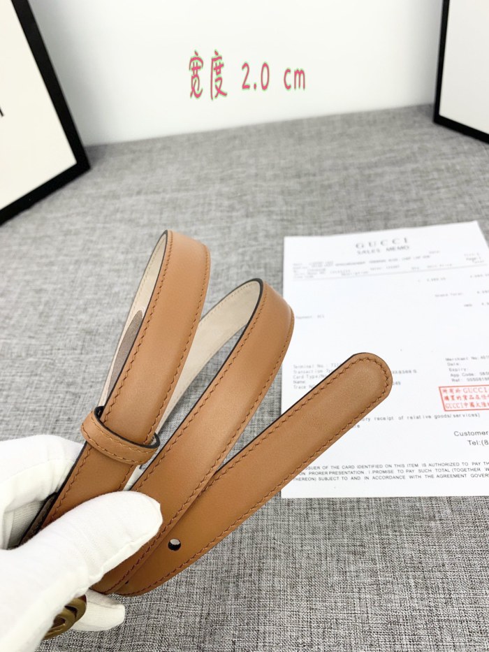 Streetwear  Belt Gucci 160487