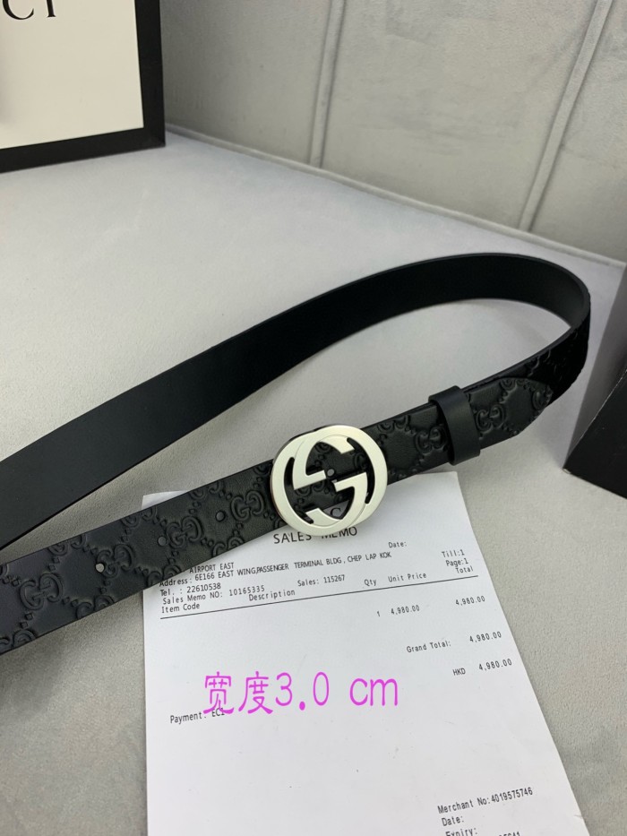 Streetwear  Belt Gucci 160439