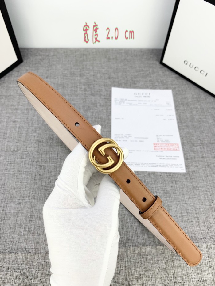 Streetwear  Belt Gucci 160487