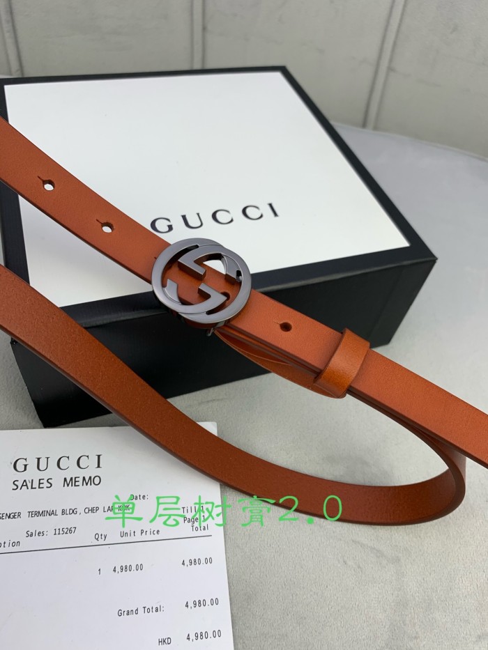 Streetwear  Belt Gucci 160296