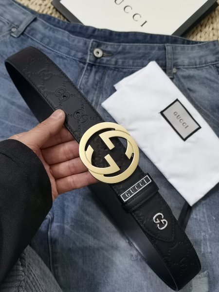 Streetwear  Belt Gucci Signature