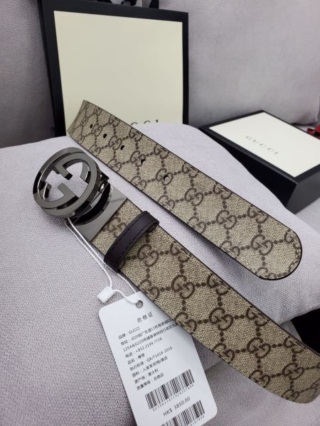 Streetwear  Belt Gucci interlocking 