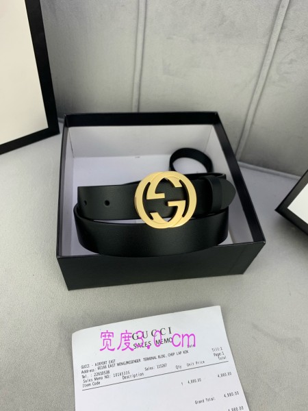 Streetwear  Belt Gucci 160437