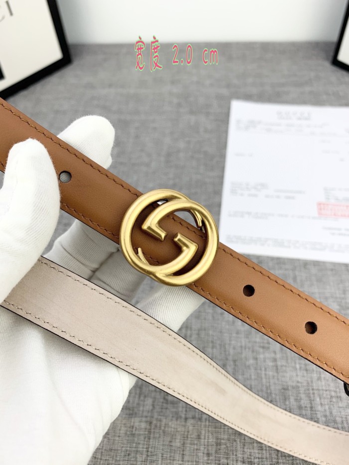 Streetwear  Belt Gucci 160487