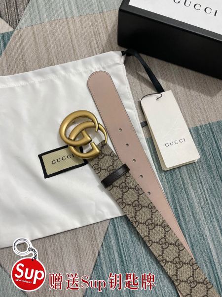 Streetwear  Belt Gucci 160337