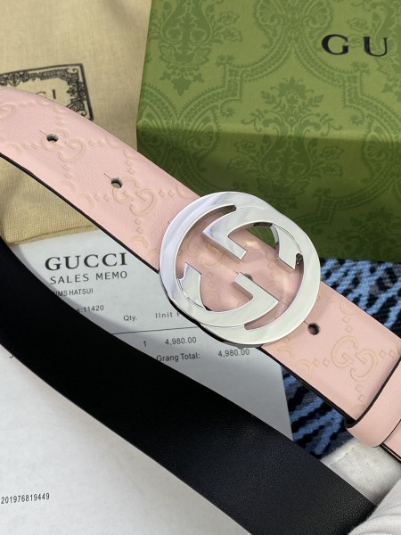 Streetwear  Belt Gucci Signature