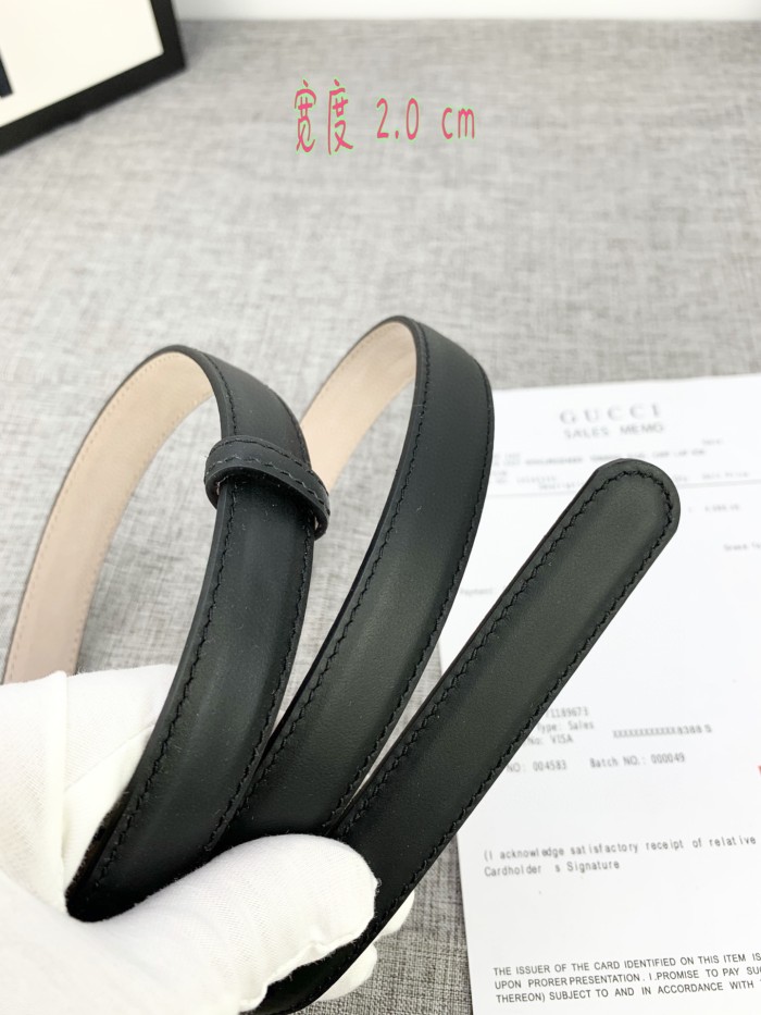 Streetwear  Belt Gucci 160489