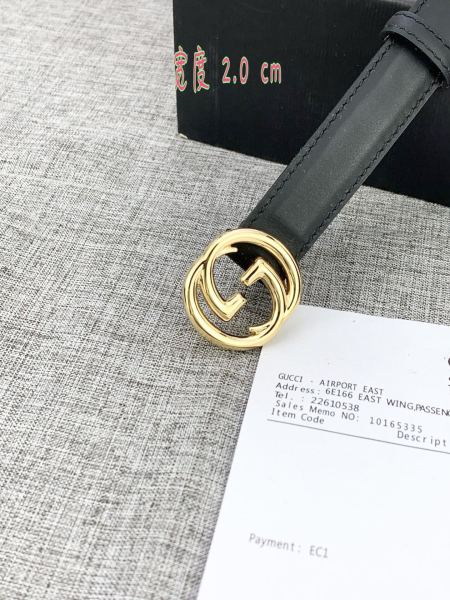 Streetwear  Belt Gucci 160489