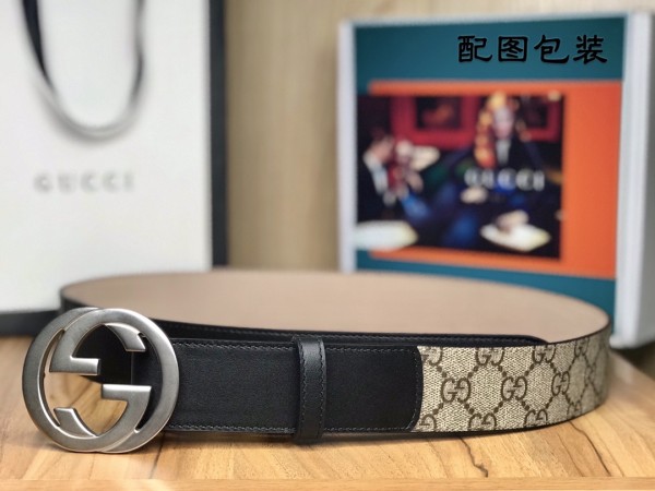 Streetwear  Belt Gucci 160356 size:3.8 cm