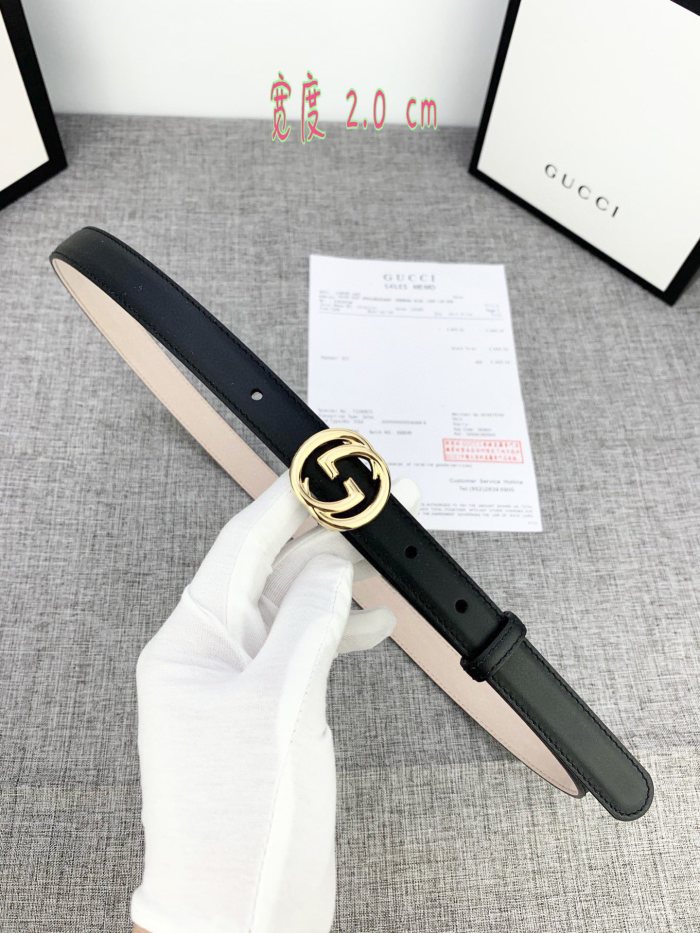 Streetwear  Belt Gucci 160489