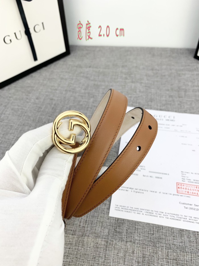 Streetwear  Belt Gucci 160485