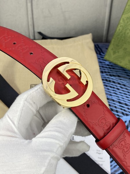 Streetwear  Belt Gucci Signature