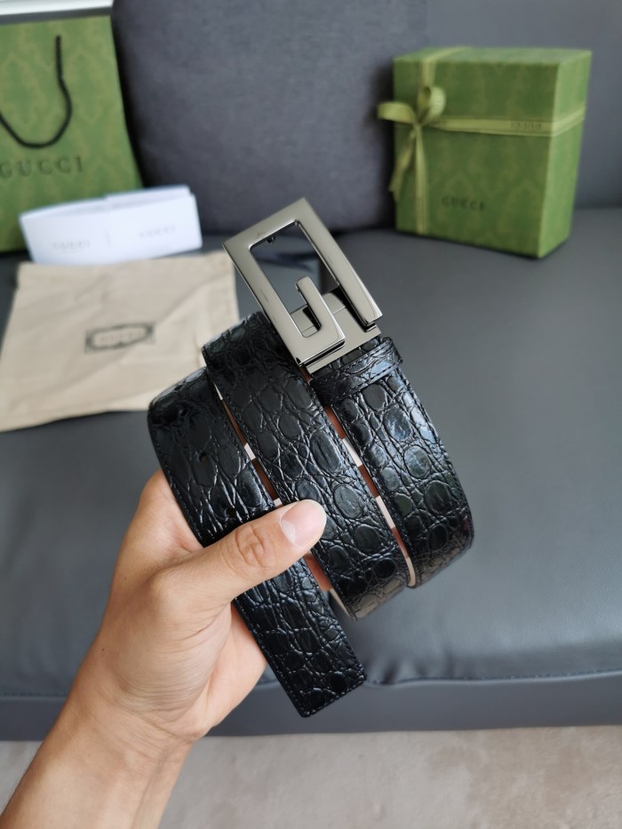 Streetwear  Belt Gucci MADE IN ITALY