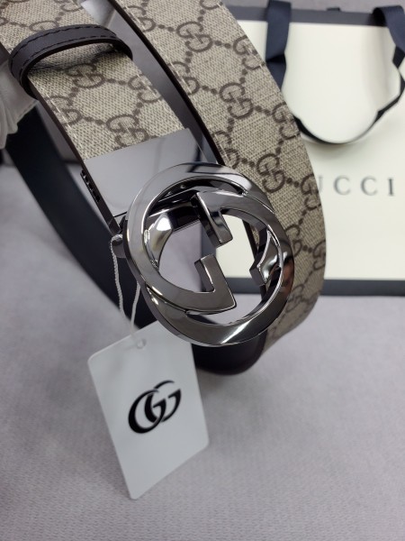 Streetwear  Belt Gucci interlocking 