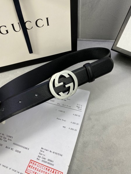   Streetwear  Belt Gucci 160430
