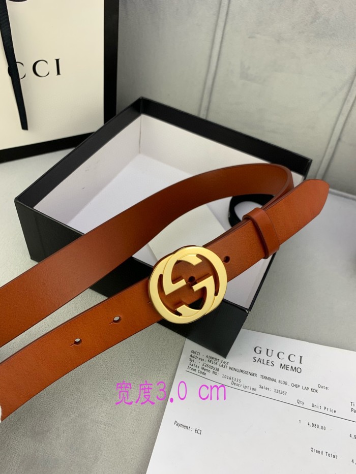 Streetwear  Belt Gucci 160436