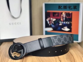 Streetwear  Belt Gucci 160355 size:3.8 cm
