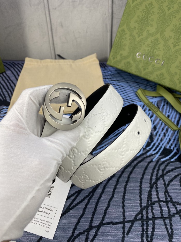 Streetwear  Belt Gucci Signature